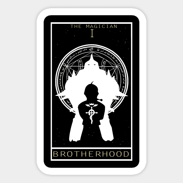 brotherhood Sticker by hackneydagger